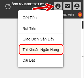 Hướng dẫn rút tiền từ 188BET