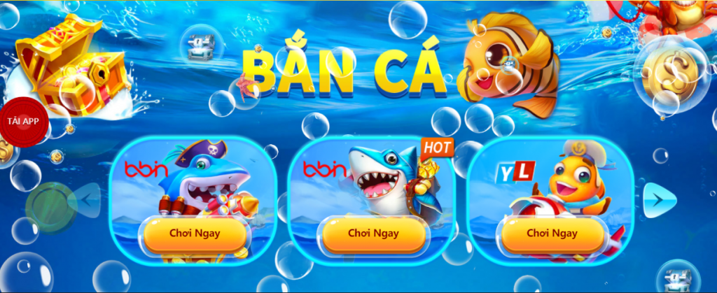 Game bắn cá sống động