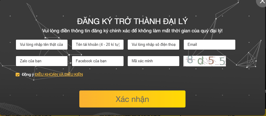 Hướng dẫn đăng ký làm đối tác 888BET