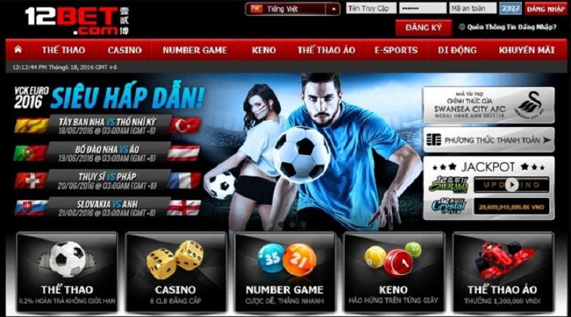 Sản phẩm hấp dẫn tại nhà cái 12Bet