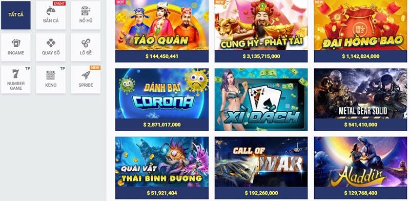 Slots game nổ hũ tại Sky88