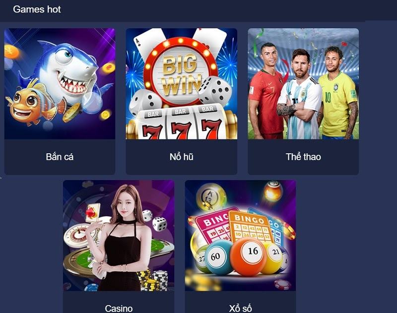 Kho game đa dạng tại nhà cái trực tuyến này