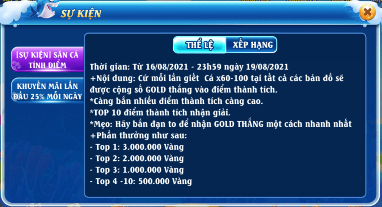 23 - Bắn cá Vip - Bắn cá online đẳng cấp VIP thời thượng