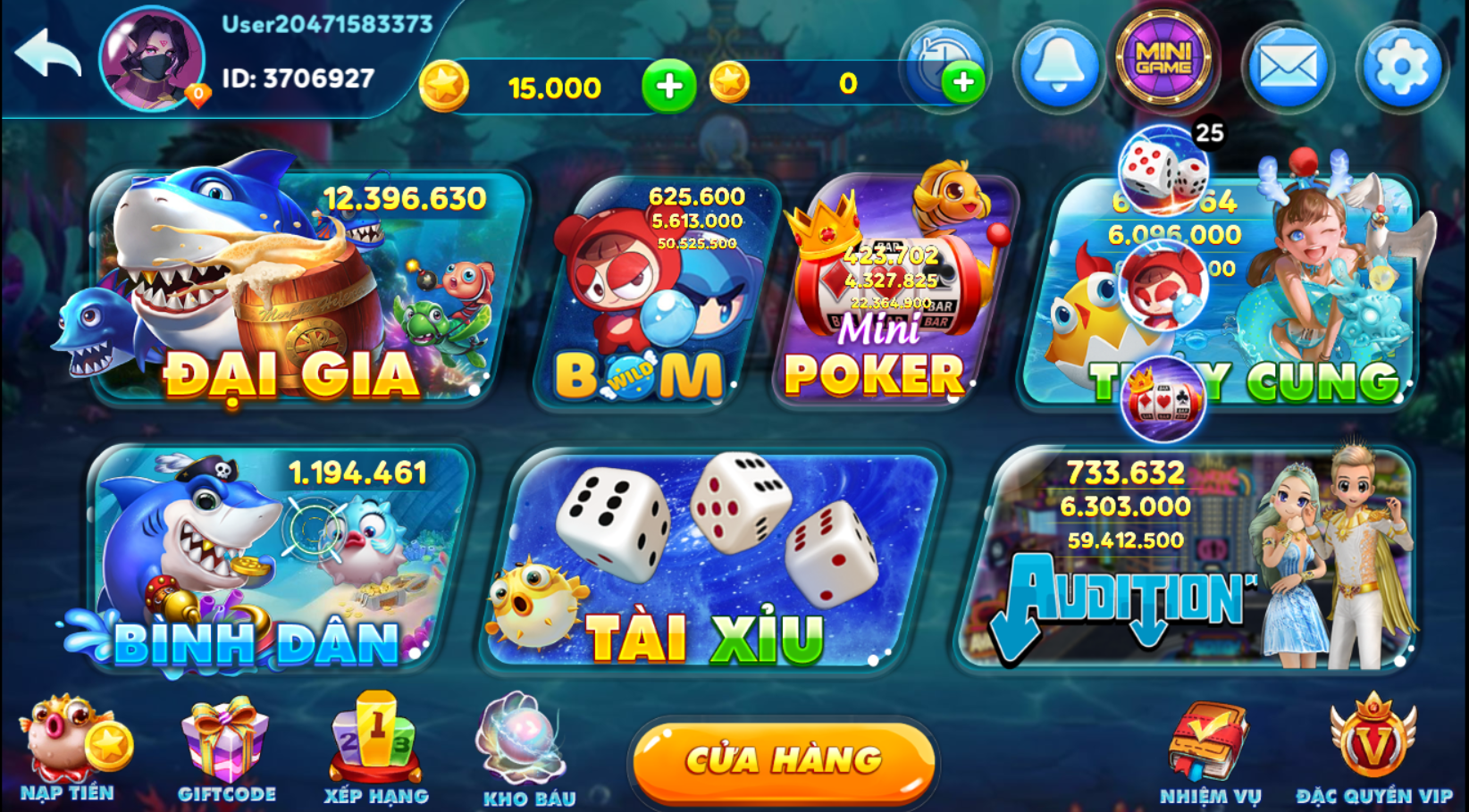 67 - Bắn cá tài lộc – Game đổi thẻ uy tín hàng đầu Việt Nam