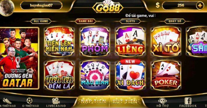 gioi thieu cong game bai doi thuong go88 2 - GO88 Cổng game bài đổi thưởng số 1 Việt Nam