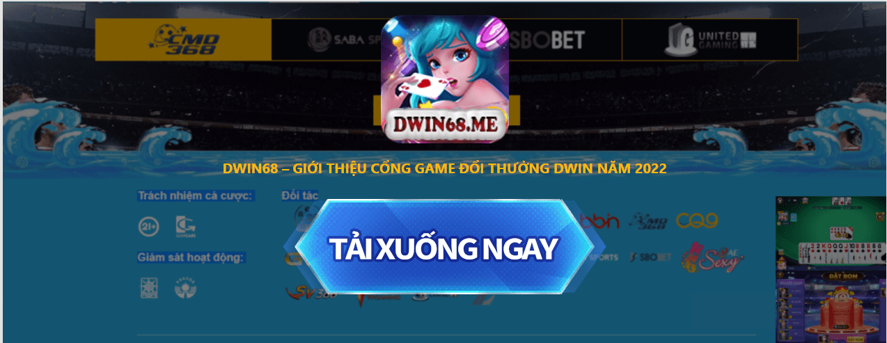 Giới thiệu về nhà cái game bài DWIN uy tín hàng đầu Việt Nam