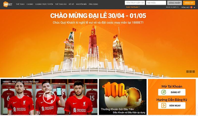 188Bet - Trang đánh đề đẳng cấp đầy đê mê