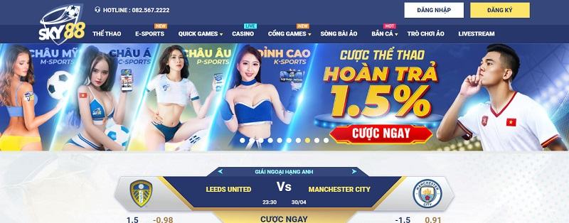 Sky88 - Top 2 nhà cái trực tuyến uy tín