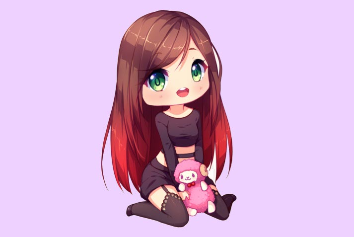 Ảnh chibi girl cute