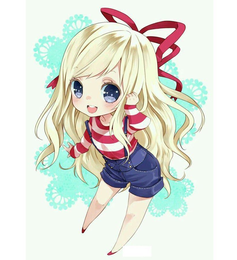 Hình anime chibi cute