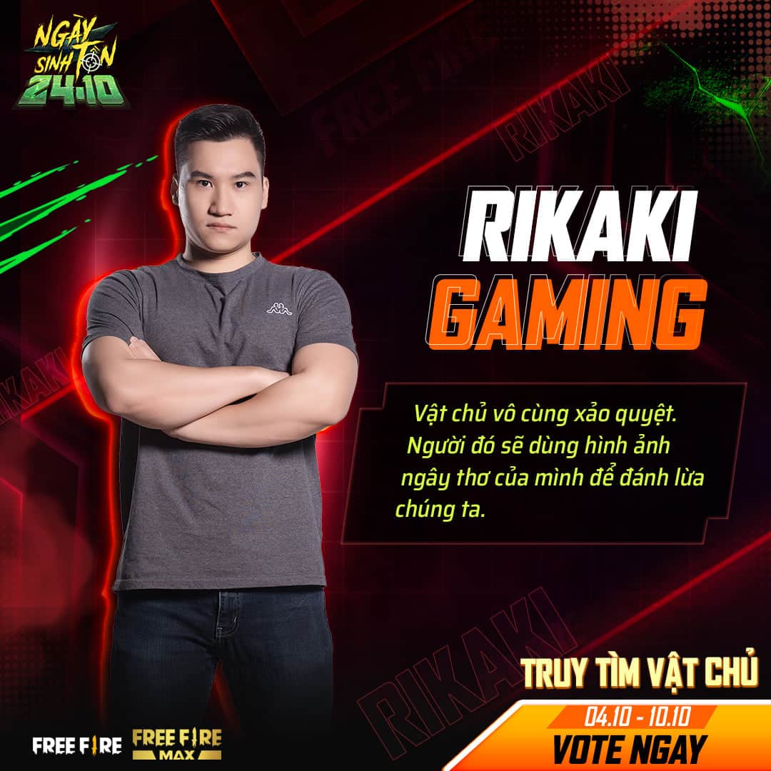 Ảnh Rikaki Gaming chất ngầu