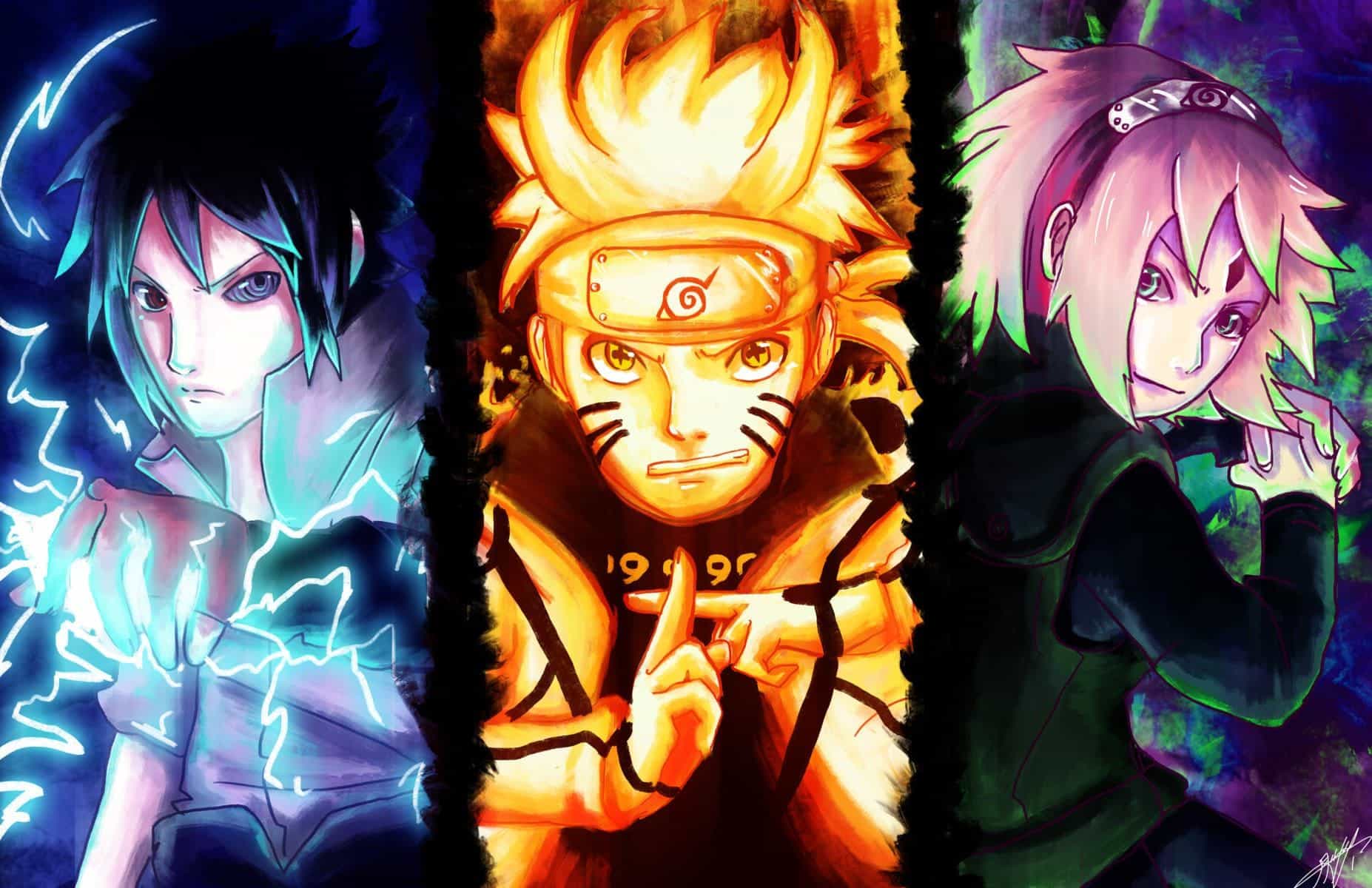 Ảnh nền Anime Naruto ngầu chất nhất