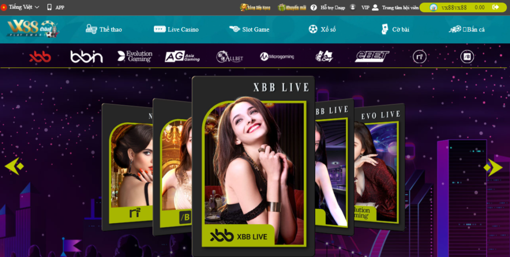 Sảnh cá cược Casino ESBALL