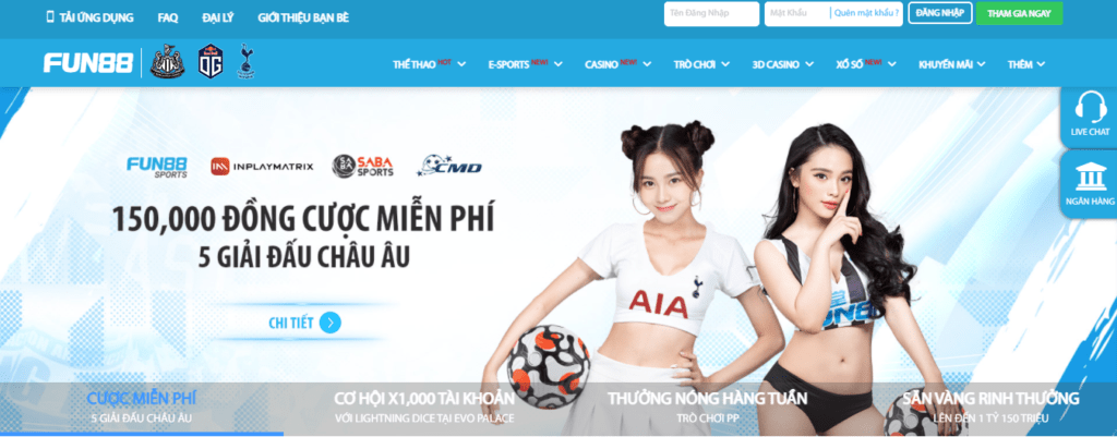 Fun88 - Kho trò chơi đánh bài online chất lượng cao