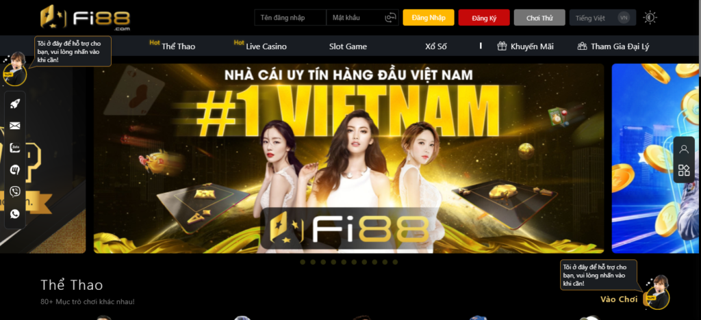 Fi88 - Nhà cái thể thao - bóng đá HOT nhất thế giới