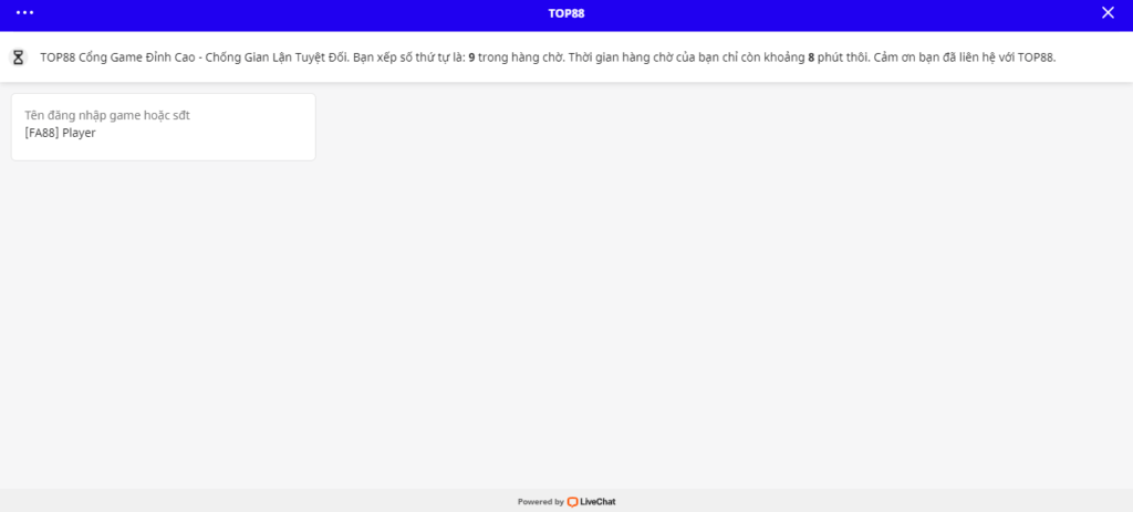 Nền tảng hỗ trợ hội viên tại TOP88