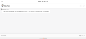 Cổng chăm sóc khách hàng LiveChat tại RikVip