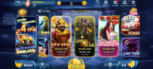 Hệ thống game Slots nổ hũ đa dạng