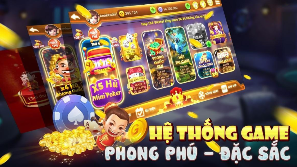 Cổng game đánh bài đổi thưởng đẳng cấp MonClub