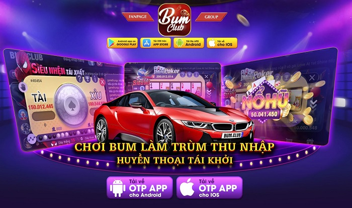 Nền tảng cổng game đổi thưởng hấp dẫn Bum Club