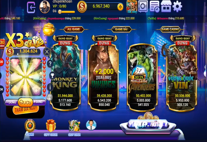 Giao diện cổng game 88Z Club mới nhất