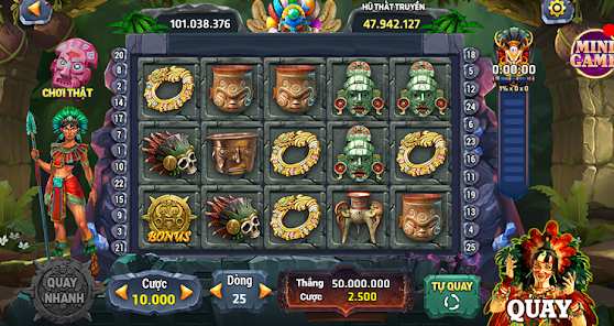 Trò chơi slots - nổ hũ với giao diện sinh động