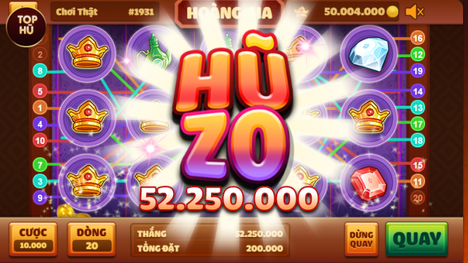 Săn hũ hàng tuần tại sảnh chơi slots ZoVip