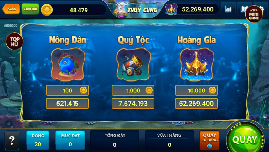 Nền tảng bắn cá săn hũ tại cổng game ZoVip