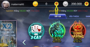 Quy trình nạp Roy vào cổng game đổi thưởng RoyVip