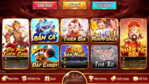 Giao diện nền tảng game Nổ Hũ 79 mới nhất