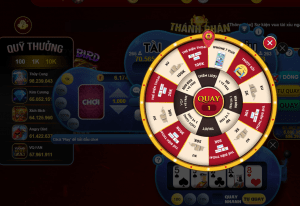 Sảnh vòng quay may mắn tại cổng game Fan888