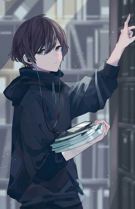 Bức Ảnh Anime Boy Buồn cute dễ thương