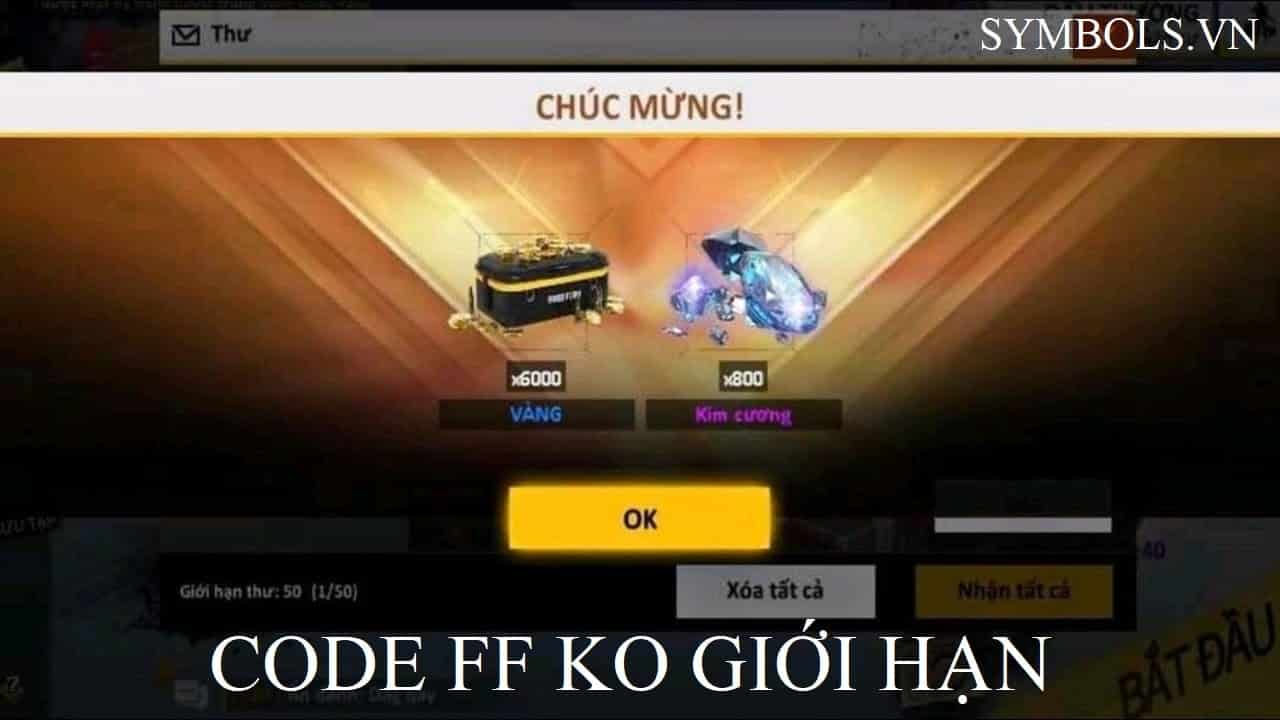 Code FF Ko Gioi Han