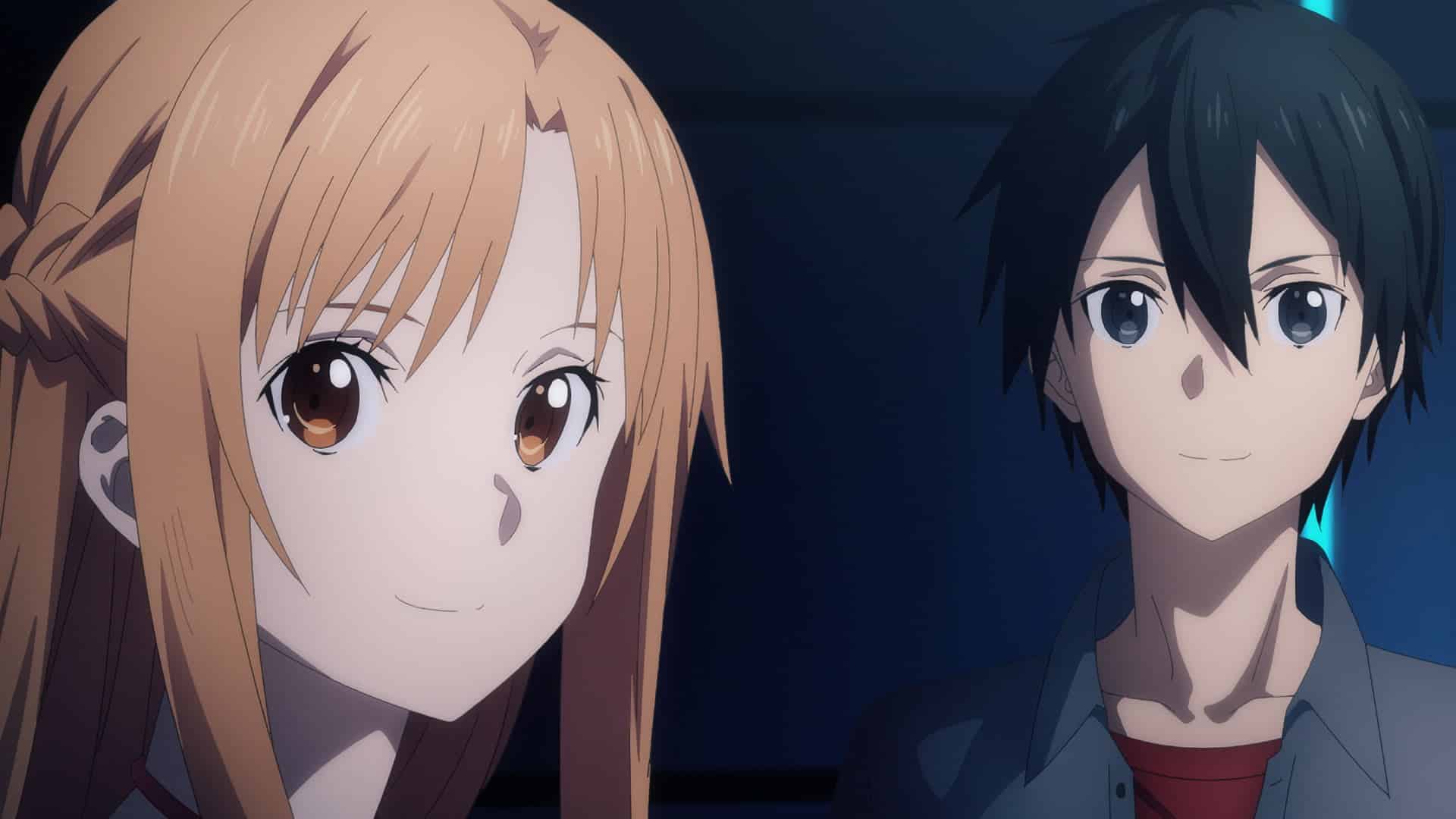 Hình Anime Kirito và Asuna dễ thương cực đẹp