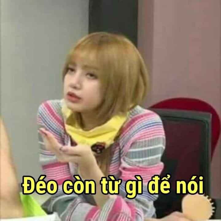 Hình Chế Lisa Blackpink đéo còn từ gì để nói