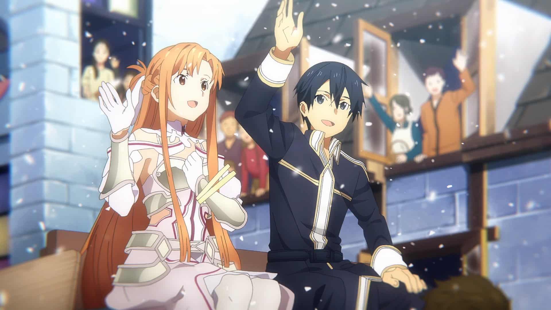 Hình Kirito Và Asuna đẹp