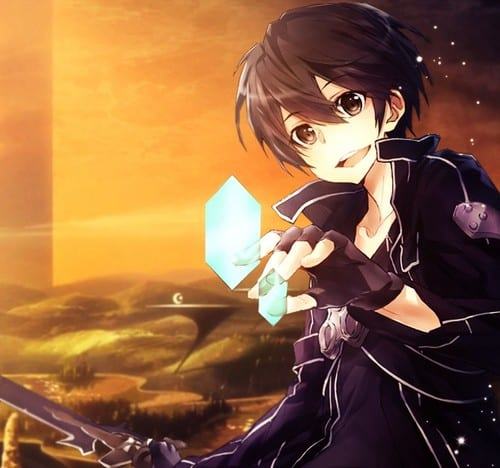 Hình Kirito chibi ấn tượng