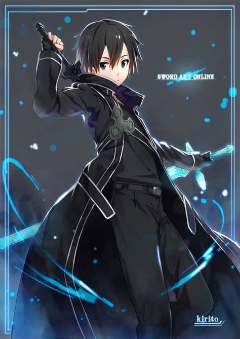 Hình chàng Kirito đẹp ngầu