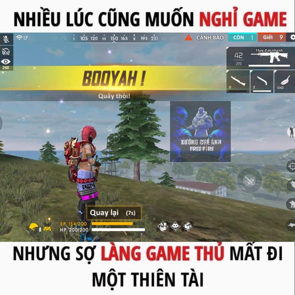 Hình game free fire chế bá đạo