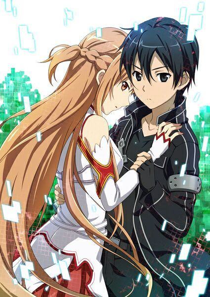 Ảnh Anime Kirito  Và Asuna cực đẹp và lãng mạn