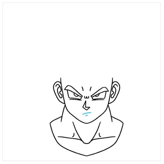 Phác thảo miệng Goku