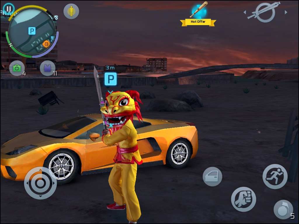  game Gangstar Vegas mod