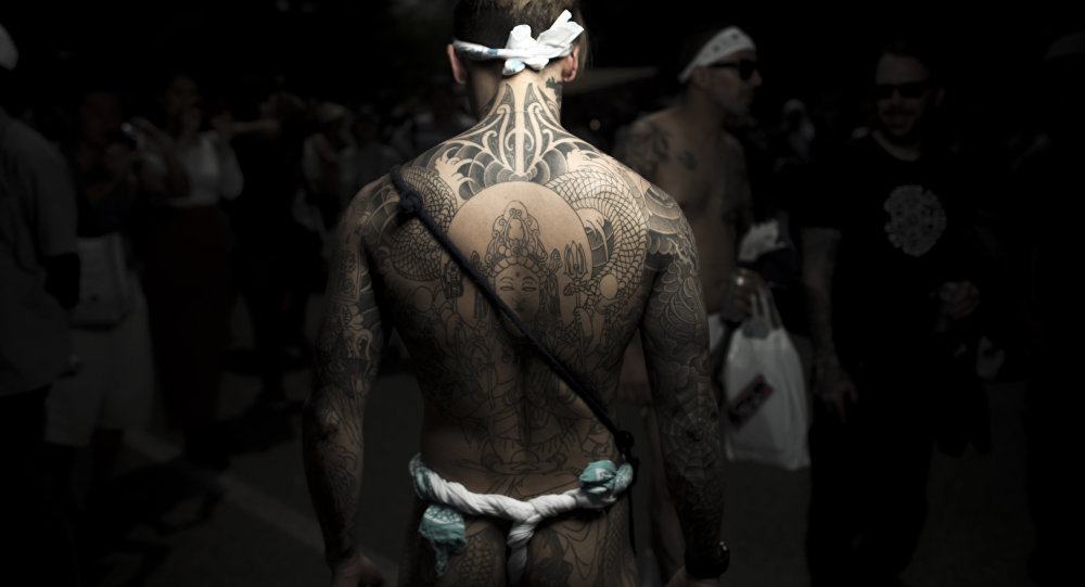 Hình ảnh giang hồ Yakuza