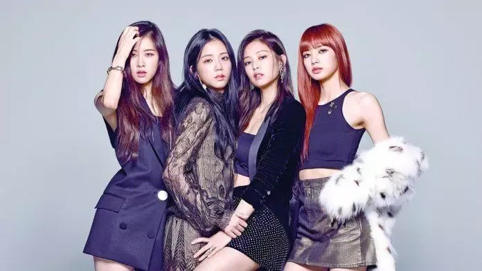 Hình nền BLACKPINK chụp tạp chí (Ảnh: Internet)