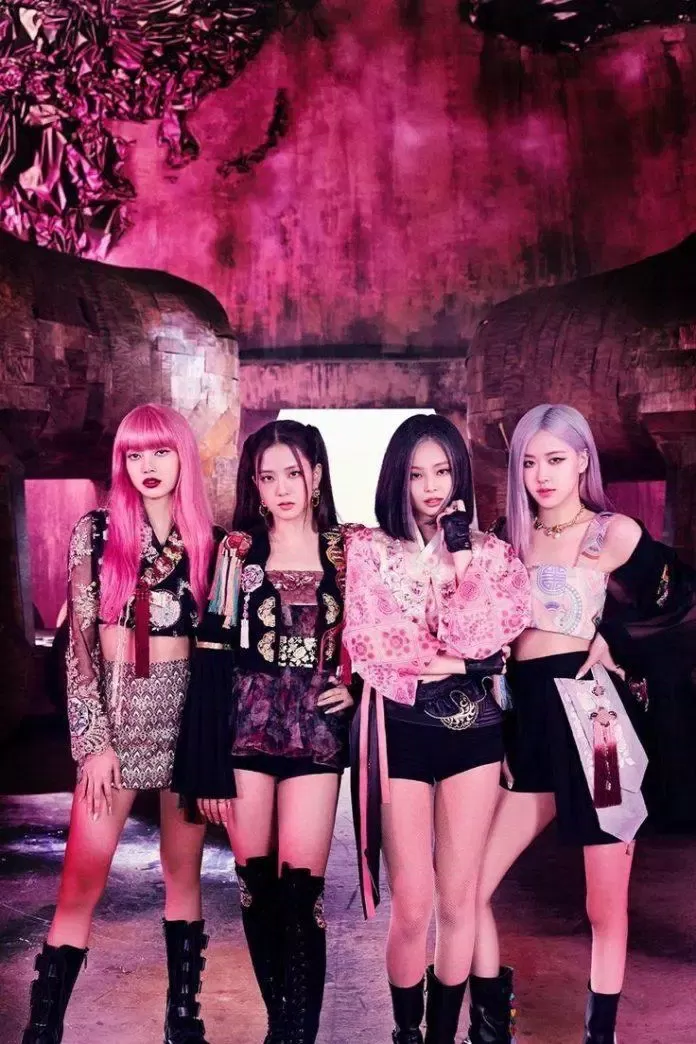 Hình nền BLACKPINK bài How You Like That (Ảnh: Internet)