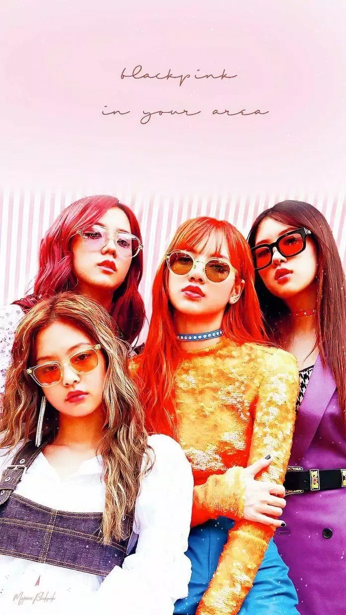 Hình nền BLACKPINK quảng cáo (Ảnh: Internet)