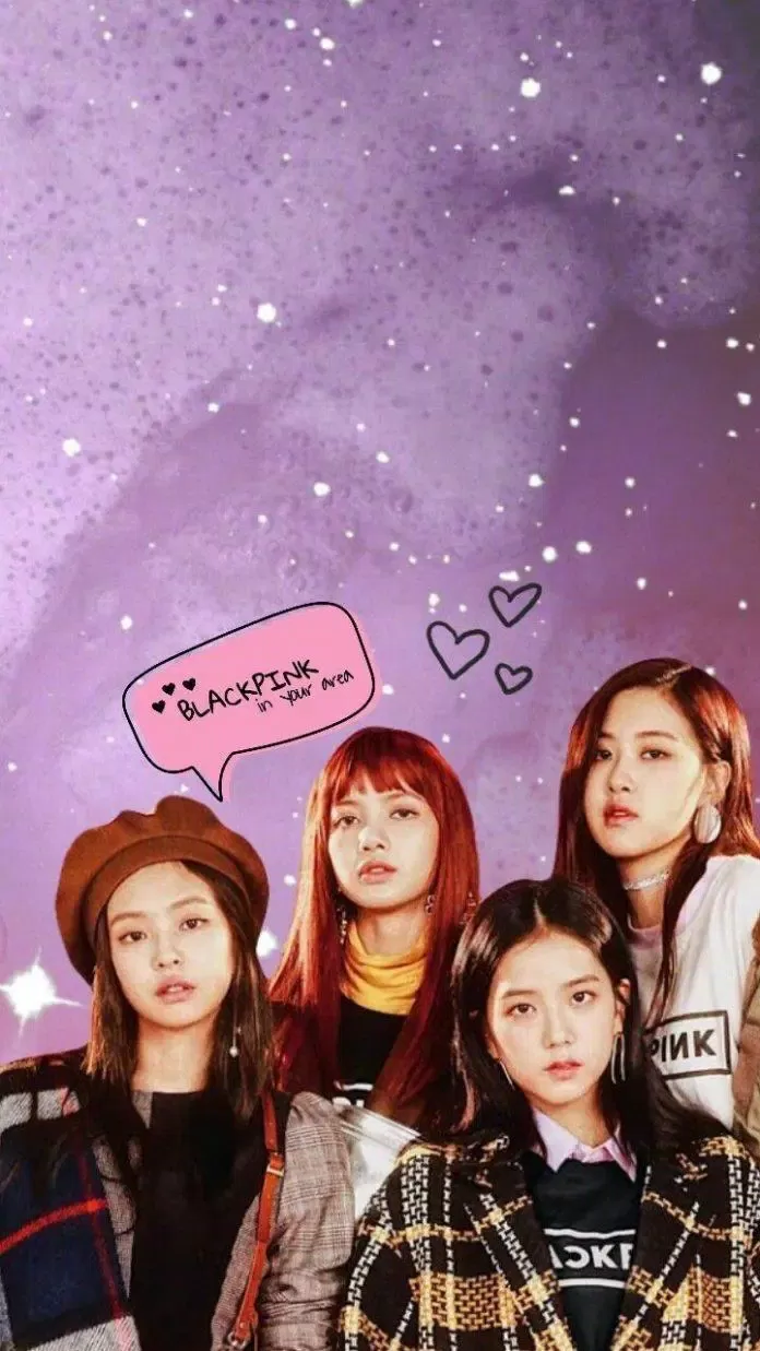 Hình nền BLACKPINK quảng cáo (Ảnh: Internet)