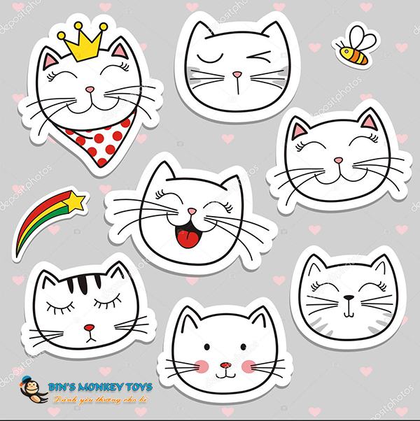 Hình vẽ sticker cute 11