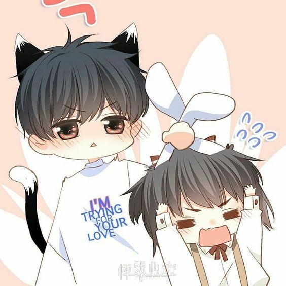 Ảnh cặp đôi Anime CHibi cute