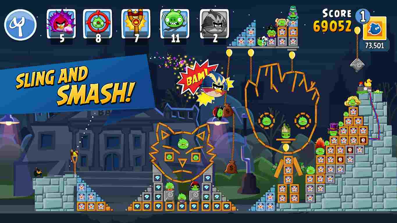 Dowload Angry Birds Friends Mod APK